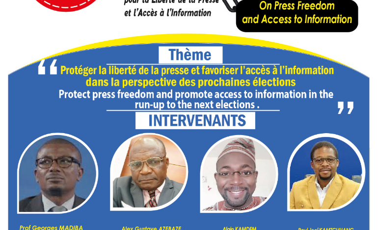 6e &eacute;dition du Forum national sur la libert&eacute; de la presse et l'acc&egrave;s &agrave; l'information